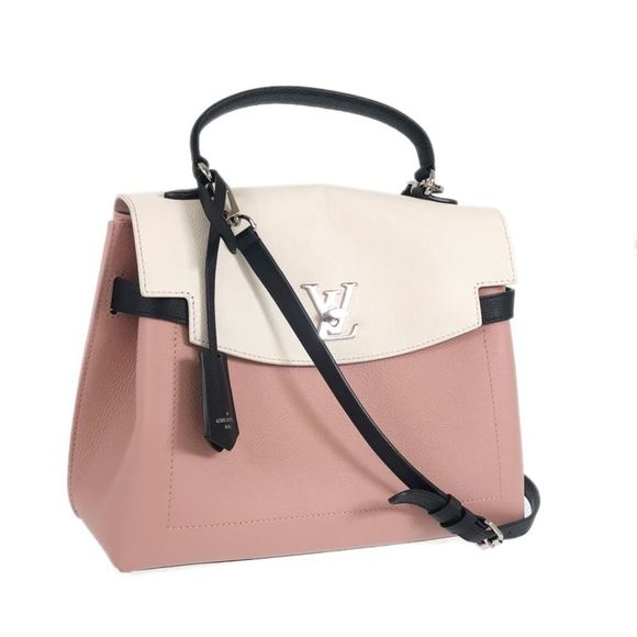 Louis Vuitton Lock Me Ever Shoulder Bag Pink - Picture 1 of 15